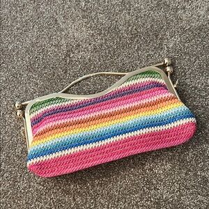 Colorful Striped Women's Bag